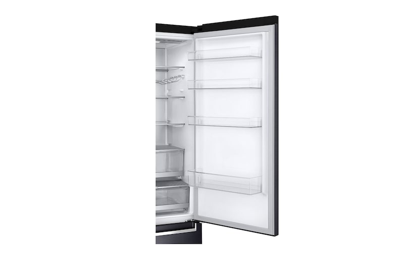 LG Door Cooling<sup>+</sup> | 384L capacité | Total no Frost  |  Compresseur linéaire Inverter | Grande capacité | 36dB – réfrigérateur le plus silencieux, GBB92MCAXP