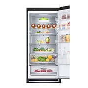 LG Door Cooling<sup>+</sup> | 384L capacité | Total no Frost  |  Compresseur linéaire Inverter | Grande capacité | 36dB – réfrigérateur le plus silencieux, GBB92MCAXP