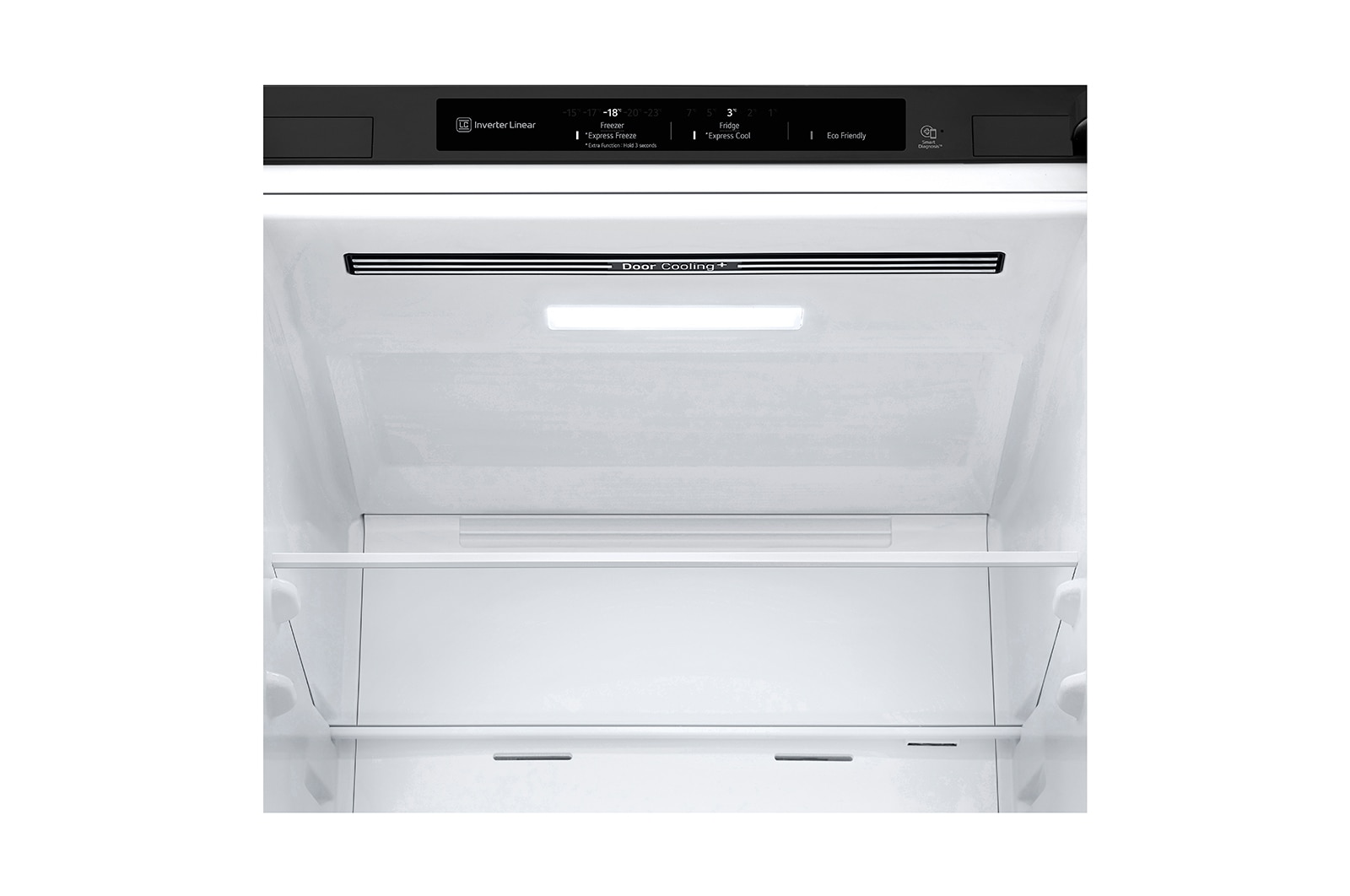 LG DoorCooling+™ | 384L capacité | Total No Frost | FRESHConverter™ | Compresseur Linéare Inverter, GBP62MCNBC