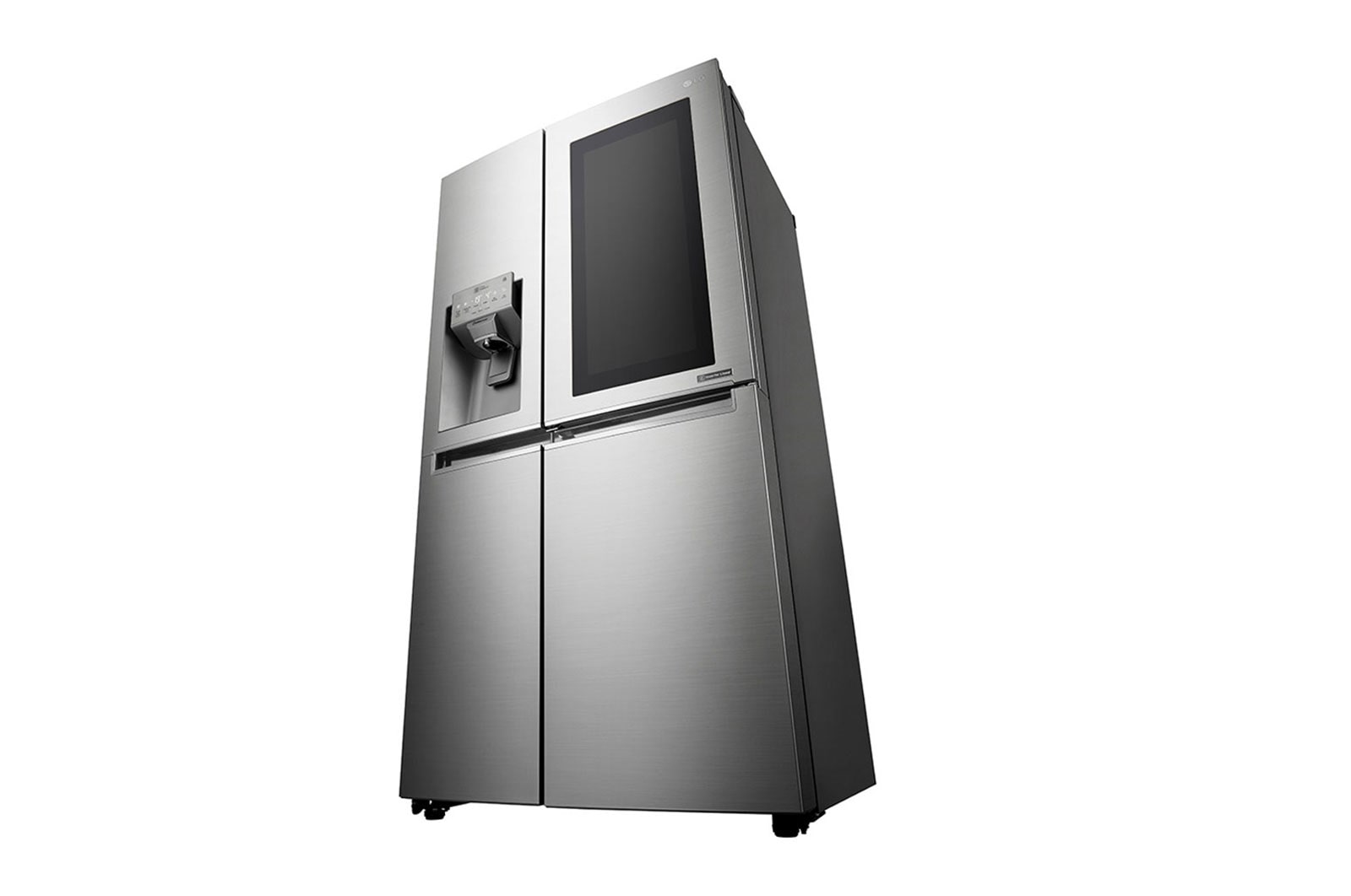 LG Knock. Knock. Keep it cool! | instaView™ Door-in-Door™ | 601L capacité | Réfrigérateur américain | Total No Frost  | Espace de refroidissement et de congélation supplémentaire| Compresseur linéaire Inverter, GSI961PZAZ