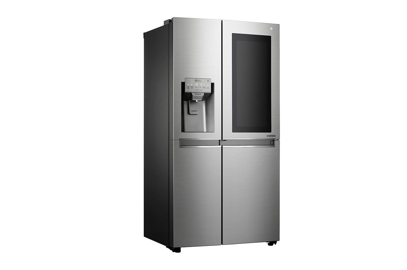 LG Knock. Knock. Keep it cool! | instaView™ Door-in-Door™ | 601L capacité | Réfrigérateur américain | Total No Frost  | Espace de refroidissement et de congélation supplémentaire| Compresseur linéaire Inverter, GSI961PZAZ