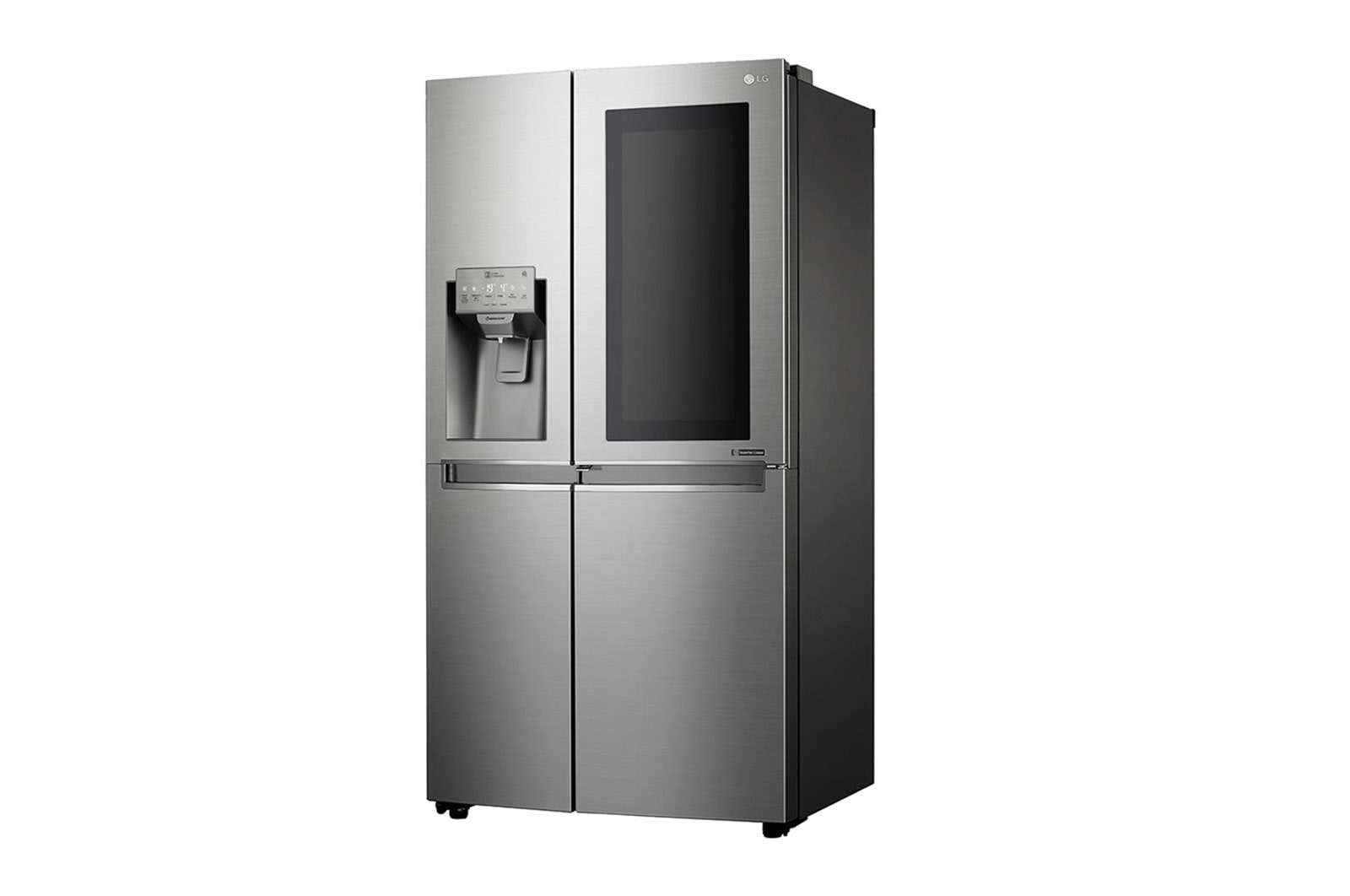 LG Knock. Knock. Keep it cool! | instaView™ Door-in-Door™ | 601L capacité | Réfrigérateur américain | Total No Frost  | Espace de refroidissement et de congélation supplémentaire| Compresseur linéaire Inverter, GSI961PZAZ