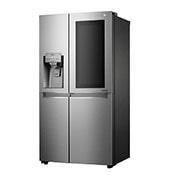 LG Knock. Knock. Keep it cool! | instaView™ Door-in-Door™ | 601L capacité | Réfrigérateur américain | Total No Frost  | Espace de refroidissement et de congélation supplémentaire| Compresseur linéaire Inverter, GSI961PZAZ