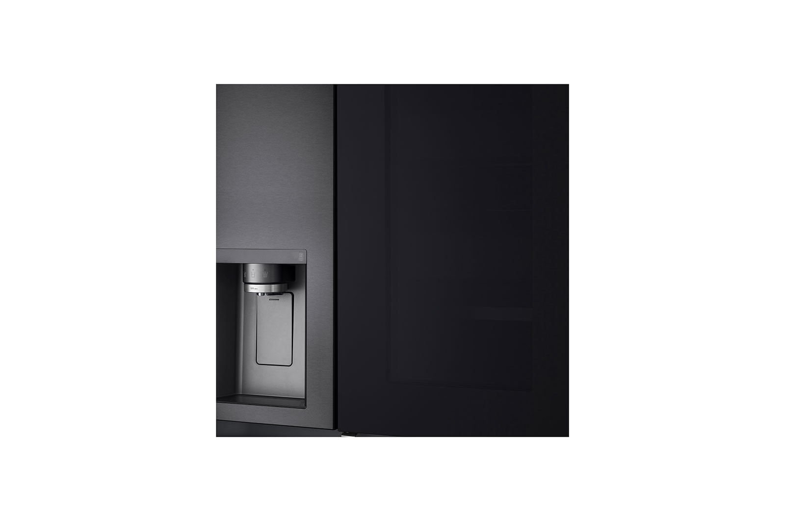 LG 635L capacité | InstaView™ Door-in-Door™ | DoorCooling+™ | Distributeur d'eau et de glaçons avec UVnano™ | Total No Frost | Compresseur Linéare Inverter, GSXV91MCAE