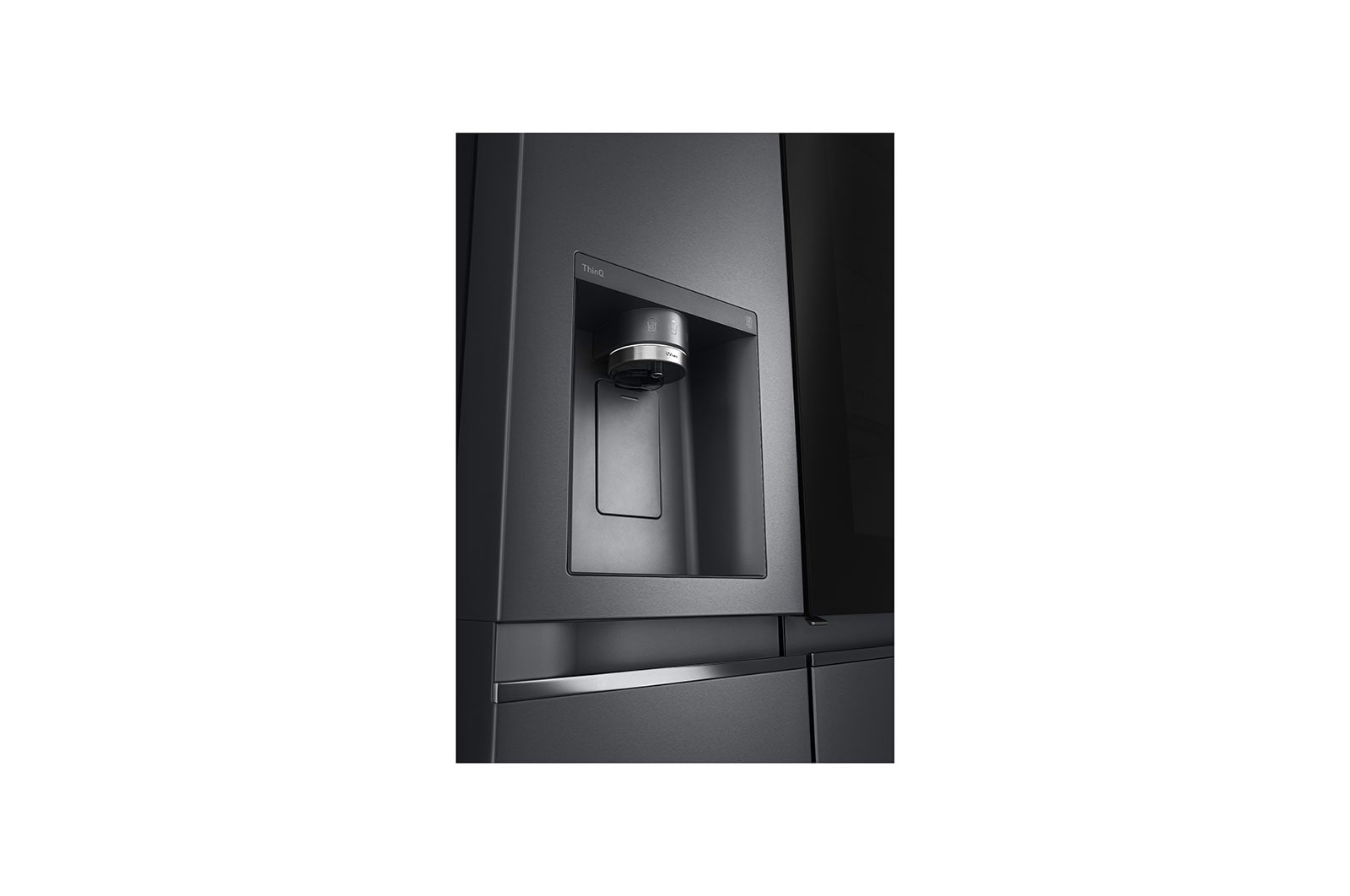 LG 635L capacité | InstaView™ Door-in-Door™ | DoorCooling+™ | Distributeur d'eau et de glaçons avec UVnano™ | Total No Frost | Compresseur Linéare Inverter, GSXV91MCAE