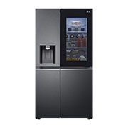 Vue avant de 635L capacité | InstaView™ Door-in-Door™ | DoorCooling+™ | Distributeur d'eau et de glaçons avec UVnano™ | Total No Frost | Compresseur Linéare Inverter GSXV91MCAE