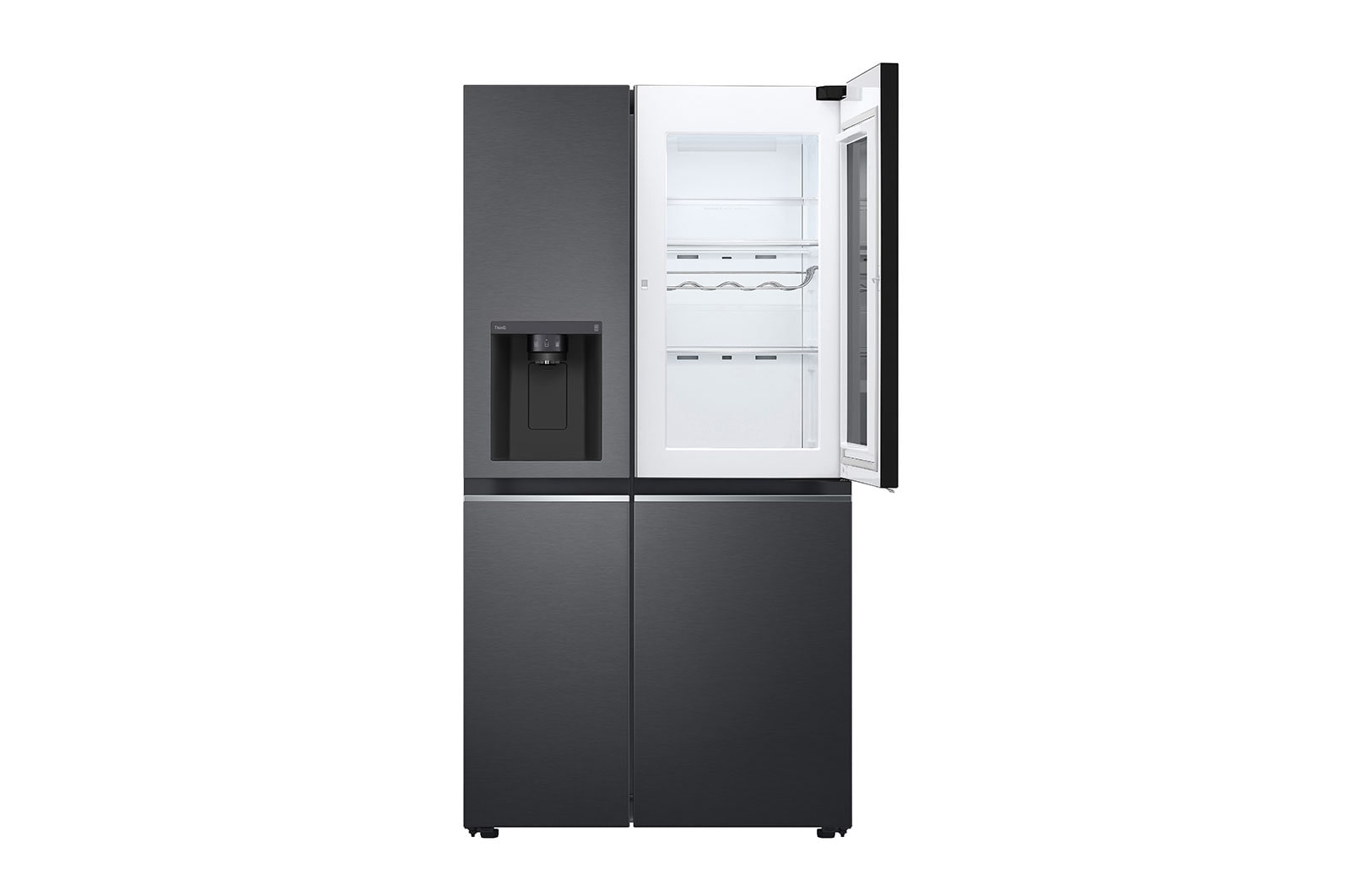 LG 635L capacité | InstaView™ Door-in-Door™ | DoorCooling+™ | FreshBalancer™ | Total No Frost | Compresseur Linéaire Inverter, GSXV81MCLE