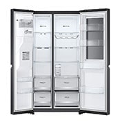 LG 635L capacité | InstaView™ Door-in-Door™ | DoorCooling+™ | FreshBalancer™ | Total No Frost | Compresseur Linéaire Inverter, GSXV81MCLE
