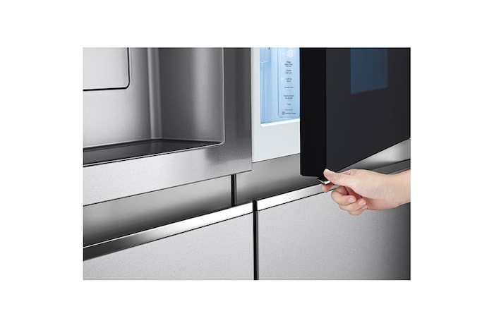 LG 635L capacité | InstaView™ Door-in-Door™ | DoorCooling+™ | Distributeur d'eau et de glaçons avec UVnano™ | Craft Ice™ | Total No Frost | Compresseur Linéare Inverter , GSXV90BSDE
