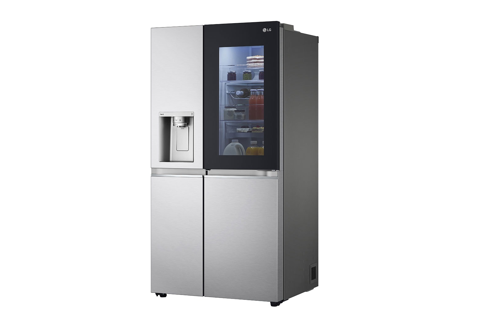 LG 635L capacité | InstaView™ Door-in-Door™ | DoorCooling+™ | Distributeur d'eau et de glaçons avec UVnano™ | Craft Ice™ | Total No Frost | Compresseur Linéare Inverter , GSXV90BSDE