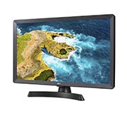 LG Moniteur TV LED compatible HD de 23,6 po., 24TQ510S-PZ