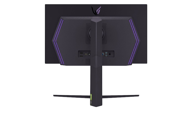 LG Moniteur de jeu UltraGear™ OLED de 27'' QHD offrant une fréquence de rafraîchissement de 240 Hz et un temps de réponse de 0,03 ms (GtG), 27GR95QE-B