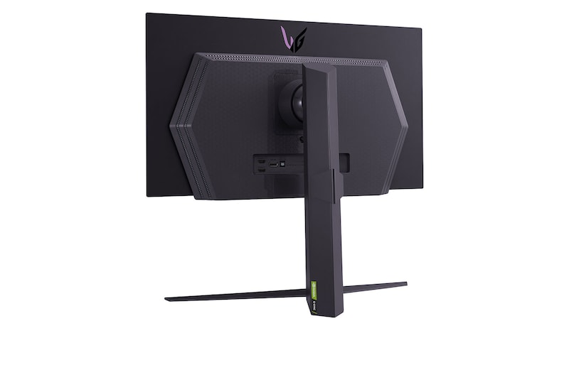 LG Moniteur de jeu UltraGear™ OLED de 27'' QHD offrant une fréquence de rafraîchissement de 240 Hz et un temps de réponse de 0,03 ms (GtG), 27GR95QE-B