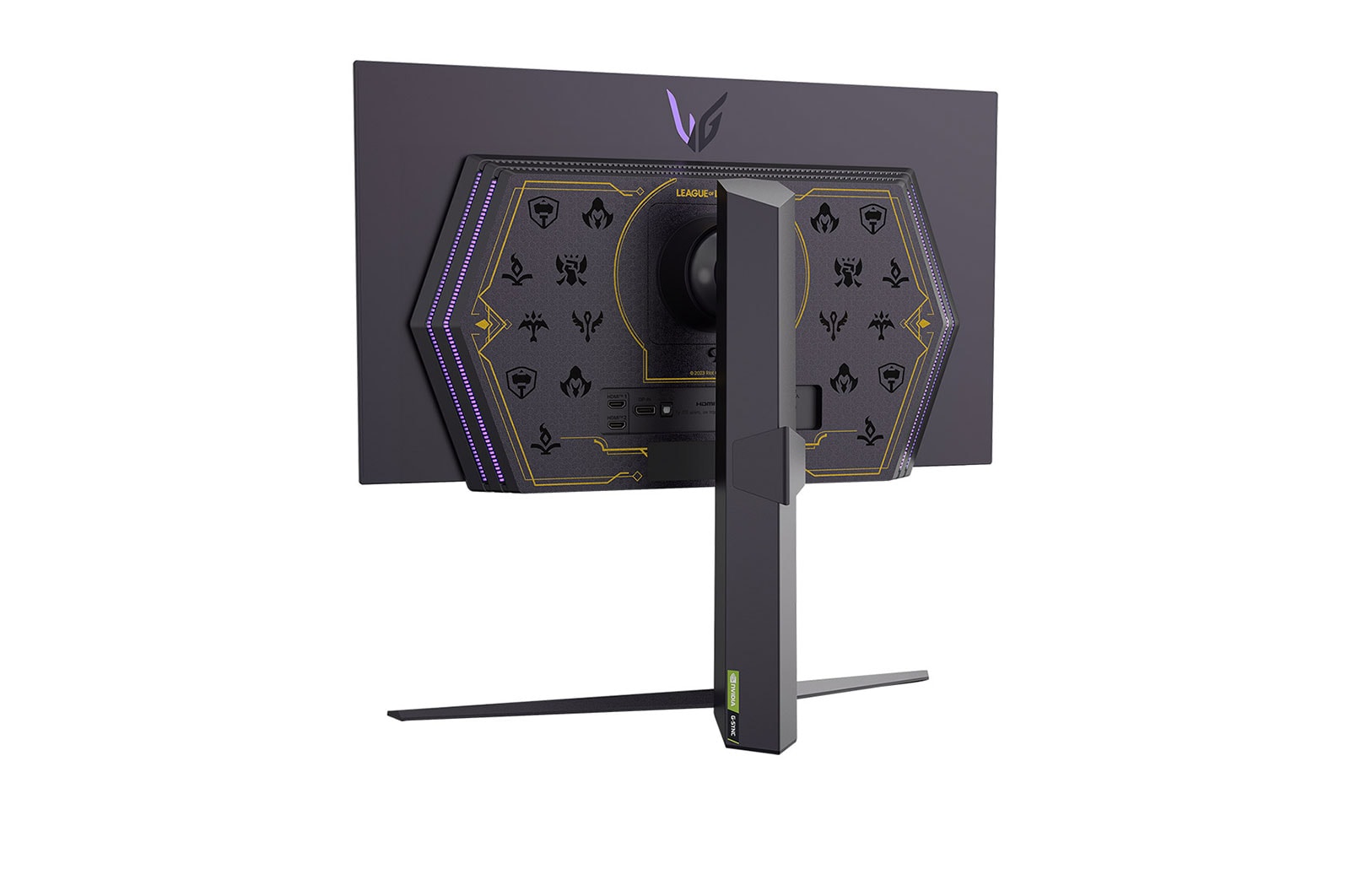 LG Moniteur pour jeu UltraGear™ OLED édition League of Legends | 27", QHD, 240Hz, 27GR95QL-B