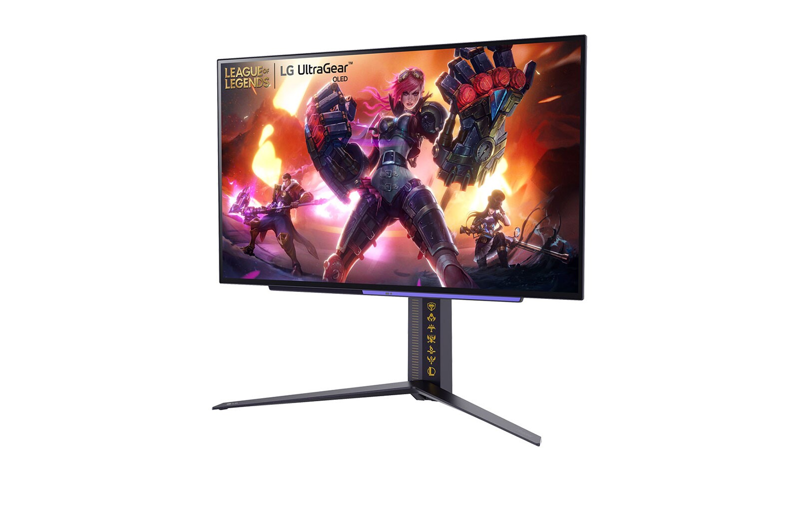 LG Moniteur pour jeu UltraGear™ OLED édition League of Legends | 27", QHD, 240Hz, 27GR95QL-B