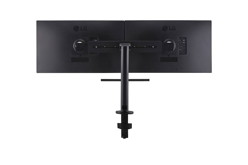 LG Moniteur QHD Ergo Dual 27 pouces avec configuration en série, 27QP88DP-BS