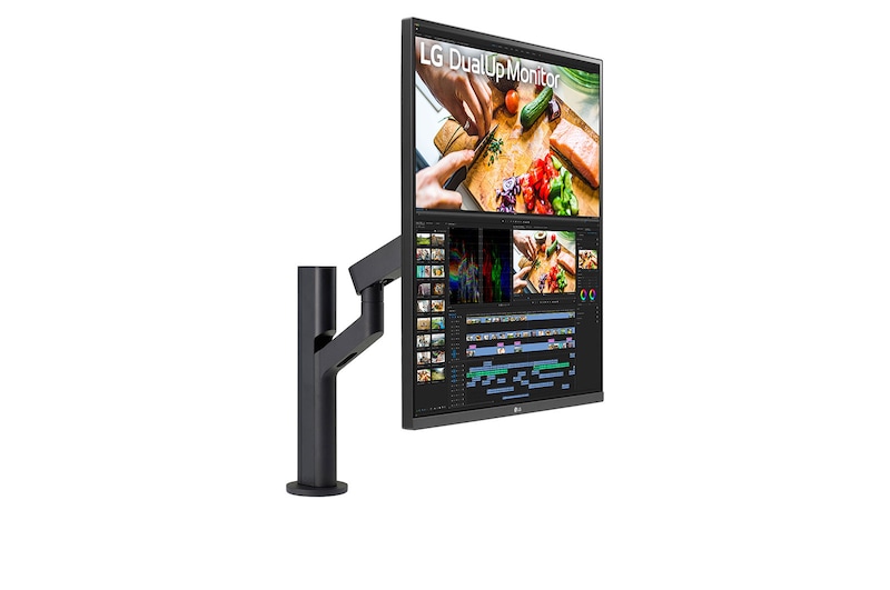 LG Moniteur DualUp 16:18 de 27,6 pouces avec support Ergo et USB Type-C™, 28MQ780-B