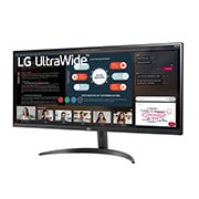 LG Moniteur IPS avec AMD FreeSync™ Full HD UltraWide™ 21:9 34”, 34WP500-B