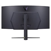 LG Moniteur de jeu UltraGear™ OLED de 45'' incurvé offrant une fréquence de rafraîchissement de 240 Hz et un temps de réponse de 0,03 ms (GtG), 45GR95QE-B