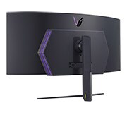 LG Moniteur de jeu UltraGear™ OLED de 45'' incurvé offrant une fréquence de rafraîchissement de 240 Hz et un temps de réponse de 0,03 ms (GtG), 45GR95QE-B