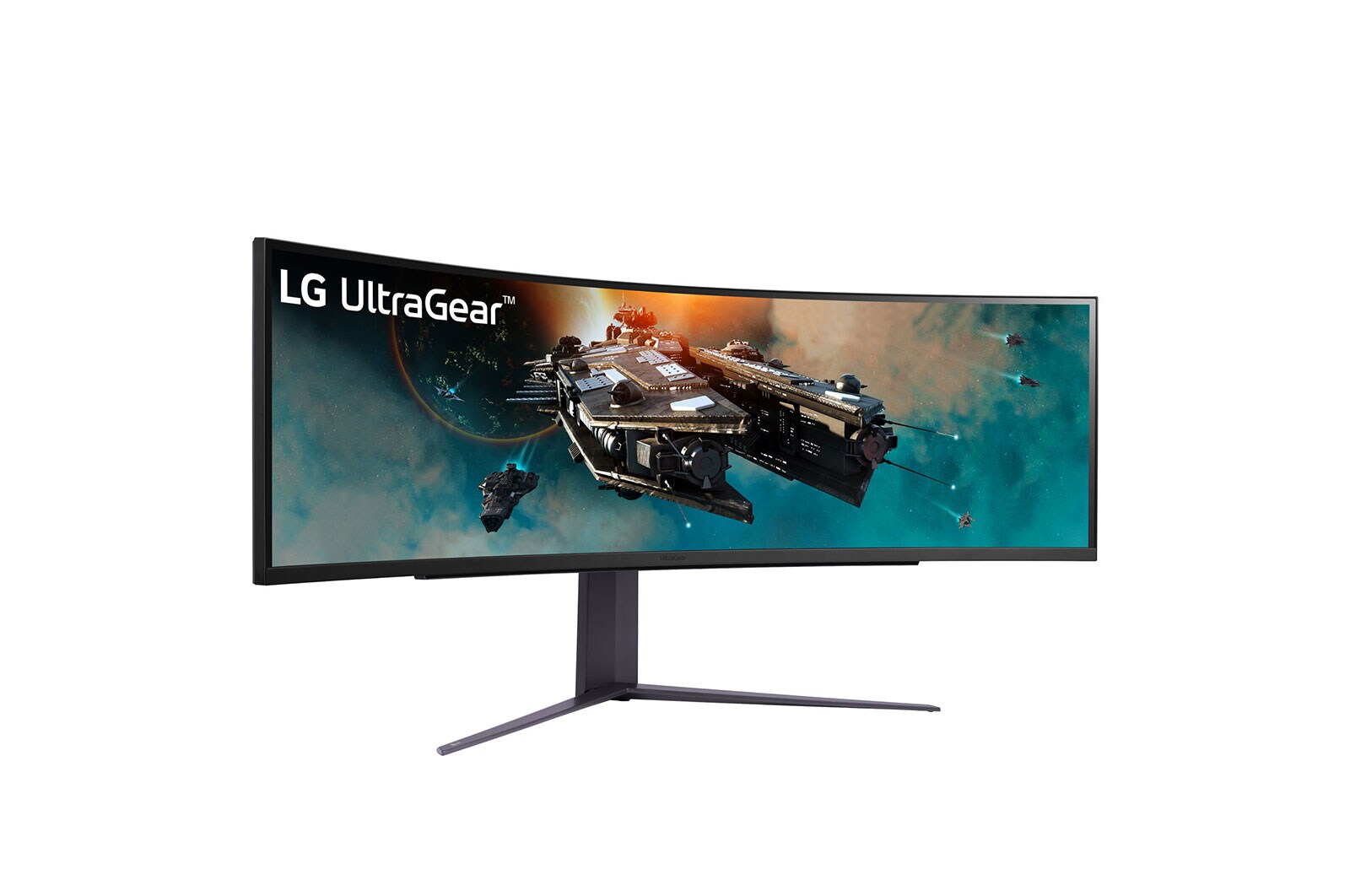 LG Moniteur de jeu UltraGear™ Dual QHD incurvé de 49 pouces au format d’image 32:9 avec taux de rafraîchissement de 240 Hz, 49GR85DC-B