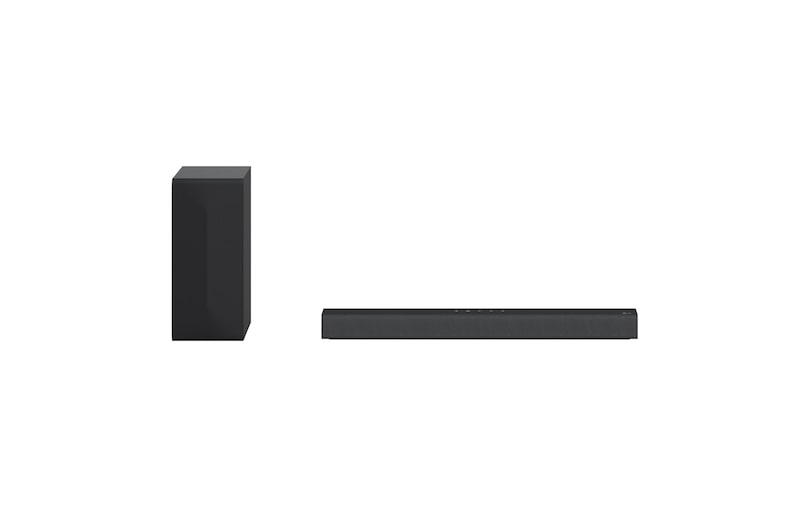 Vue avant de LG Barre de son avec Dolby Atmos® 2.1 Channel - DS60Q DS60Q