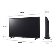 LG 32 pouces LG LED UHD LQ63 4K Smart TV - 32LQ63006LA, 32LQ63006LA