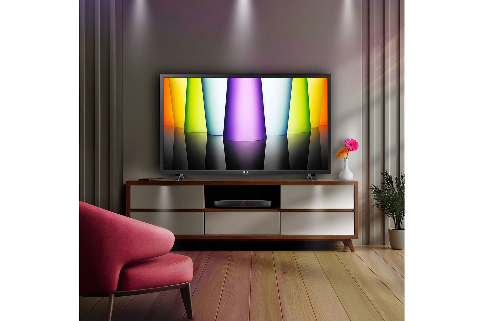 LG 32 pouces LG LED UHD LQ63 4K Smart TV - 32LQ63006LA, 32LQ63006LA
