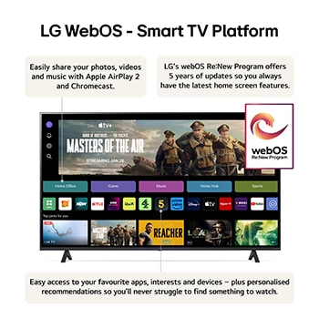 LG Smart TV LG NanoCell AI NANO81 4K de 65 pouces 2024, 65NANO81T6A