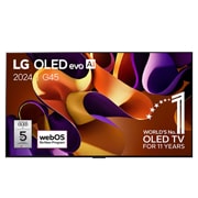 LG 83 pouces LG OLED evo AI G4 4K Smart TV OLED83G4, OLED83G45LW
