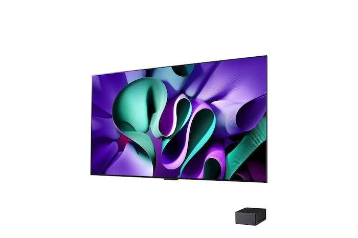 LG 97 pouces OLED LG SIGNATURE M4 True Wireless TV avec transfert vidéo et audio 4K 120Hz sans fil , OLED97M49LA