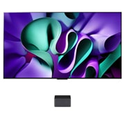 LG 97 pouces OLED LG SIGNATURE M4 True Wireless TV avec transfert vidéo et audio 4K 120Hz sans fil , OLED97M49LA