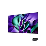LG 97 pouces OLED LG SIGNATURE M4 True Wireless TV avec transfert vidéo et audio 4K 120Hz sans fil , OLED97M49LA
