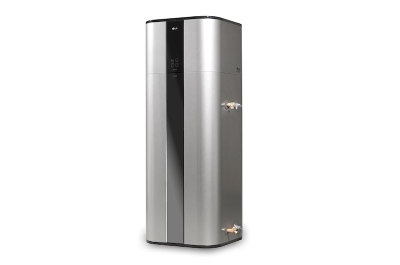LG 200L, Chauffe-eau à pompe à chaleur Inverter LG, silencieux et économe en énergie avec un design épuré, WH20S