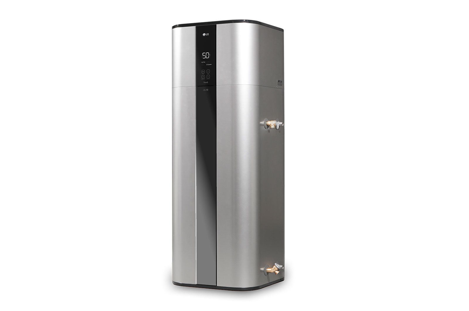 LG 200L, Chauffe-eau à pompe à chaleur Inverter LG, silencieux et économe en énergie avec un design épuré, WH20S