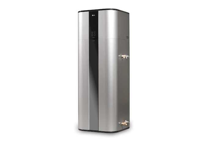 LG 200L, Chauffe-eau à pompe à chaleur Inverter LG, silencieux et économe en énergie avec un design épuré, WH20S