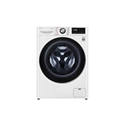 Vue avant de TurboWash™ 39 – lavage optimale en 39 minutes | Moteur AI DD™ reconnaît votre linge | E | 10.5 kg lavage/7 kg séchage  | lavage hygiénique à la vapeur F4DV910H2E