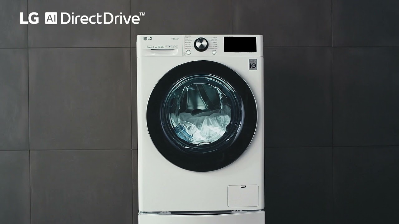 Découvrez les lave-linges de LG avec AI Direct Drive