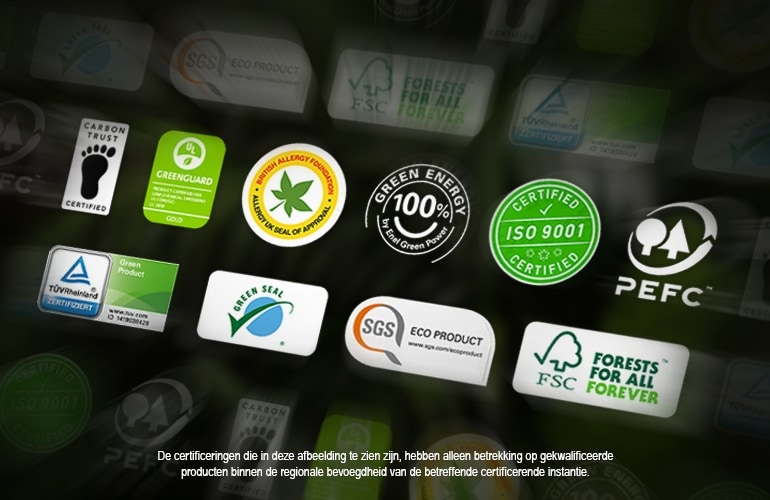 Gammes de produits certifiées durables