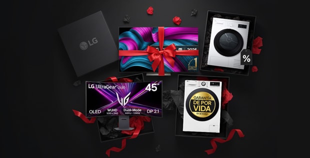 Images présentant les appareils électroménagers LG