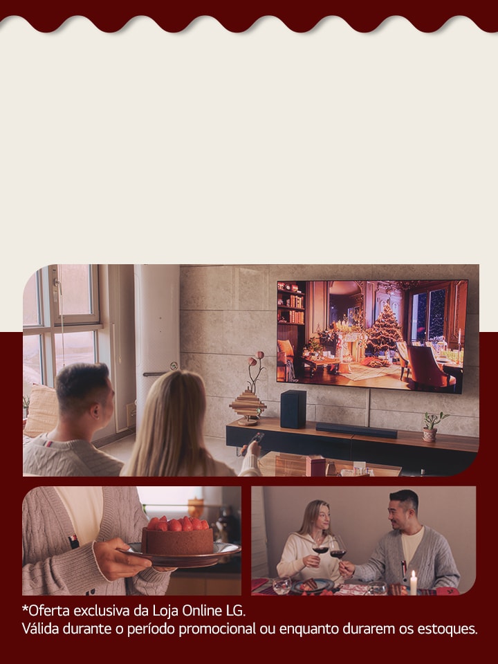 Imagem apresentando eletrodomésticos LG.