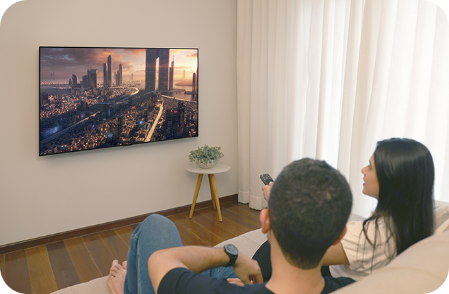 Foto de produto da TV OLED