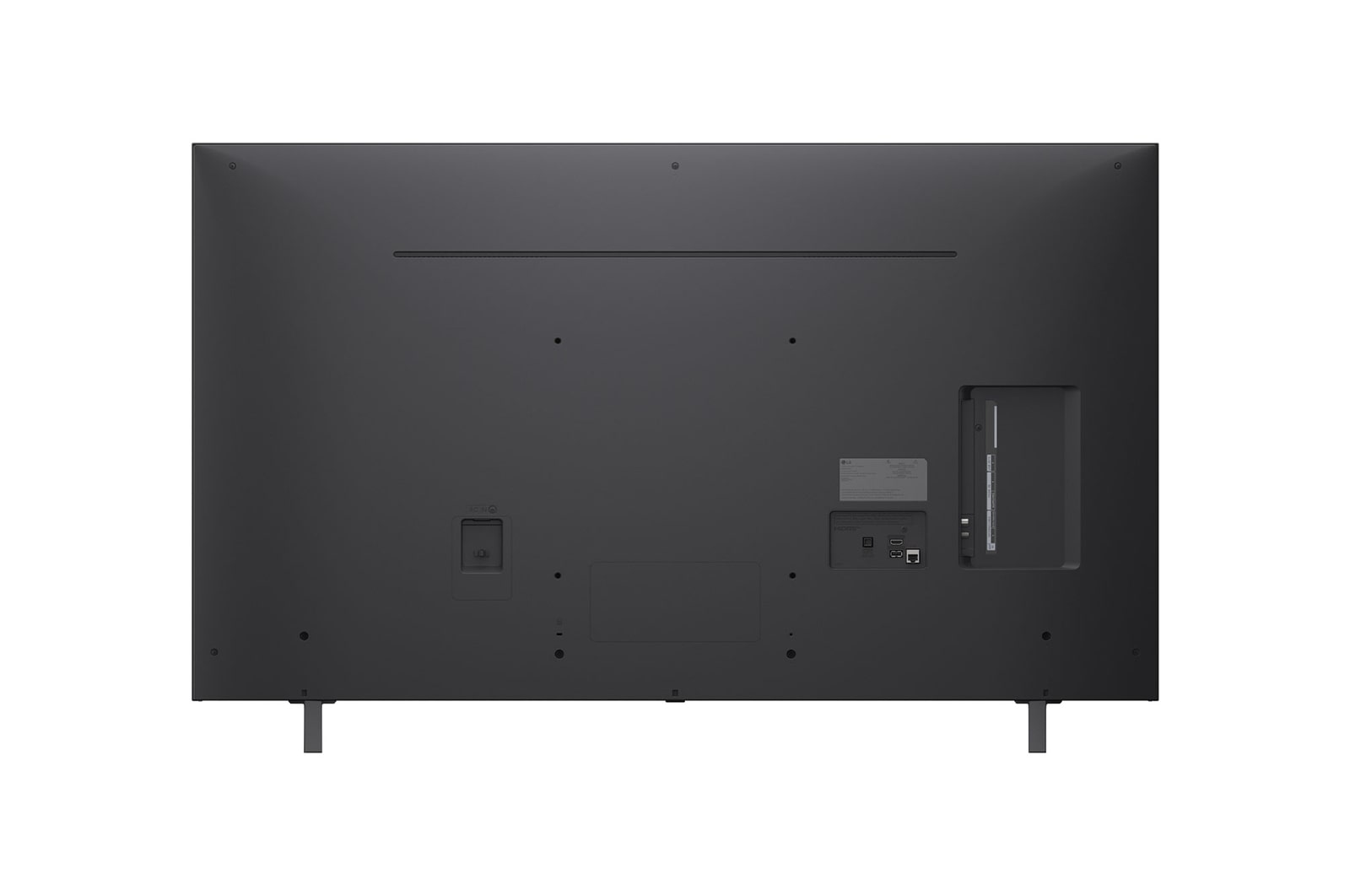 O processador alpha 7 AI Gen8 se ilumina de amarelo, e raios de luz coloridos saem dele. O título fala sobre como o processador oferece qualidade 4K, cores e brilho impressionantes.