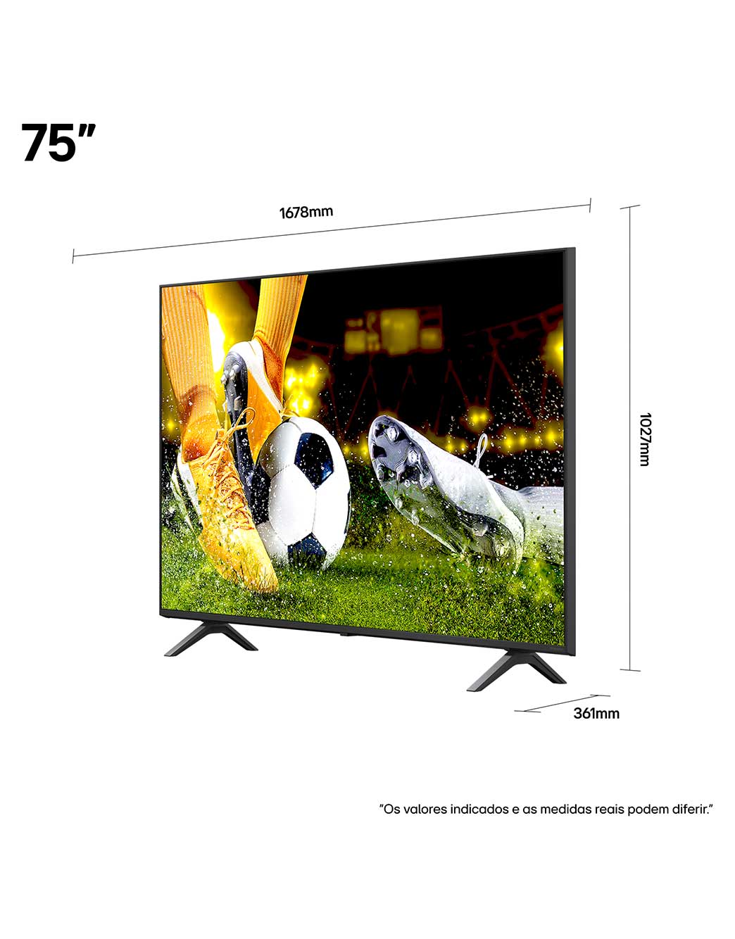 Smart TV 4K LG NanoCell AI NANO80 de 75 Polegadas - 75NANO80ASA | LG Brasil