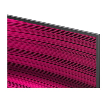 Side view of LG OLED evo AI C5E 4K Smart TV.