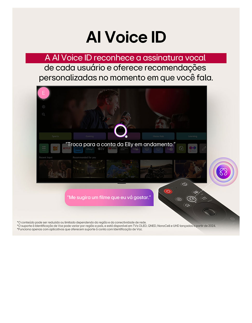 Smart TV LG OLED evo AI C5 4K de 55 Polegadas - OLED55C5PSA | LG BR