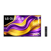 Vista frontal da Smart TV LG OLED evo AI G5 4K de 55 polegadas 2025 OLED55G5PSA