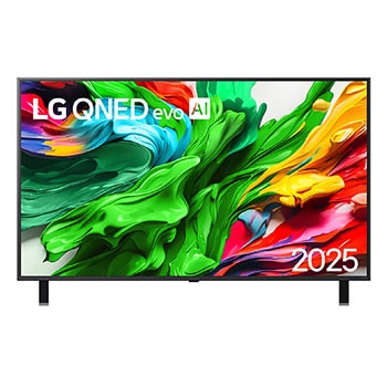 Vista traseira da LG QNED evo QNED85 TV