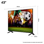 Comparação antes e depois de como o LG 4K Super Upscaling melhora a qualidade da imagem. Dois painéis mostrando a mesma imagem de um pássaro colorido pousado em um galho em uma floresta; o painel da direita está desbotado. O título fala sobre como o 4K Super Upscaling melhora a resolução, o brilho e a nitidez. 