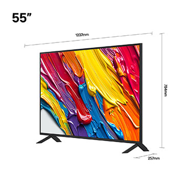 Comparação antes e depois de como o LG 4K Super Upscaling melhora a qualidade da imagem. Dois painéis mostrando a mesma imagem de um pássaro colorido pousado em um galho em uma floresta; o painel da direita está desbotado. O título fala sobre como o 4K Super Upscaling melhora a resolução, o brilho e a nitidez. 